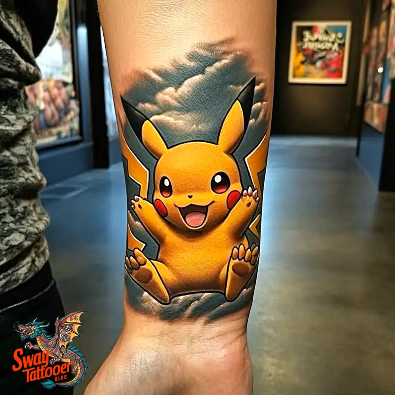80+ Pikachu Tattoo Design Ideas: All about the Ink Art 28 Pikachu tattoo