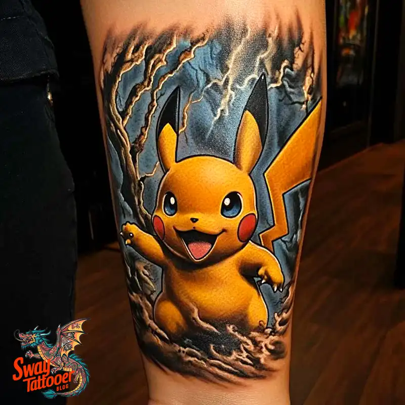 80+ Pikachu Tattoo Design Ideas: All about the Ink Art 26 Pikachu tattoo
