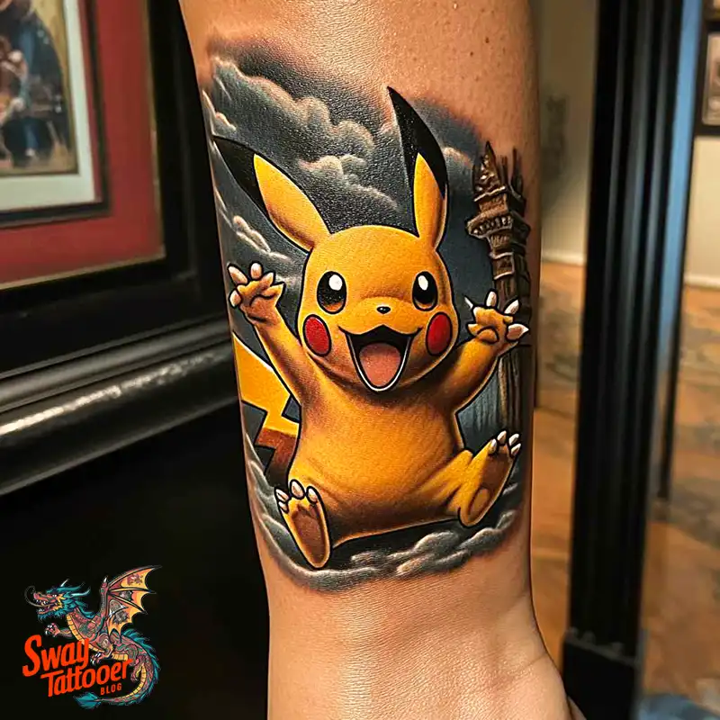 80+ Pikachu Tattoo Design Ideas: All about the Ink Art 25 Pikachu tattoo