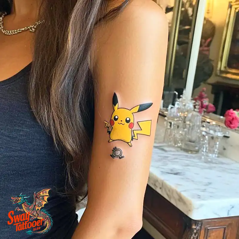 80+ Pikachu Tattoo Design Ideas: All about the Ink Art 23 Pikachu tattoo