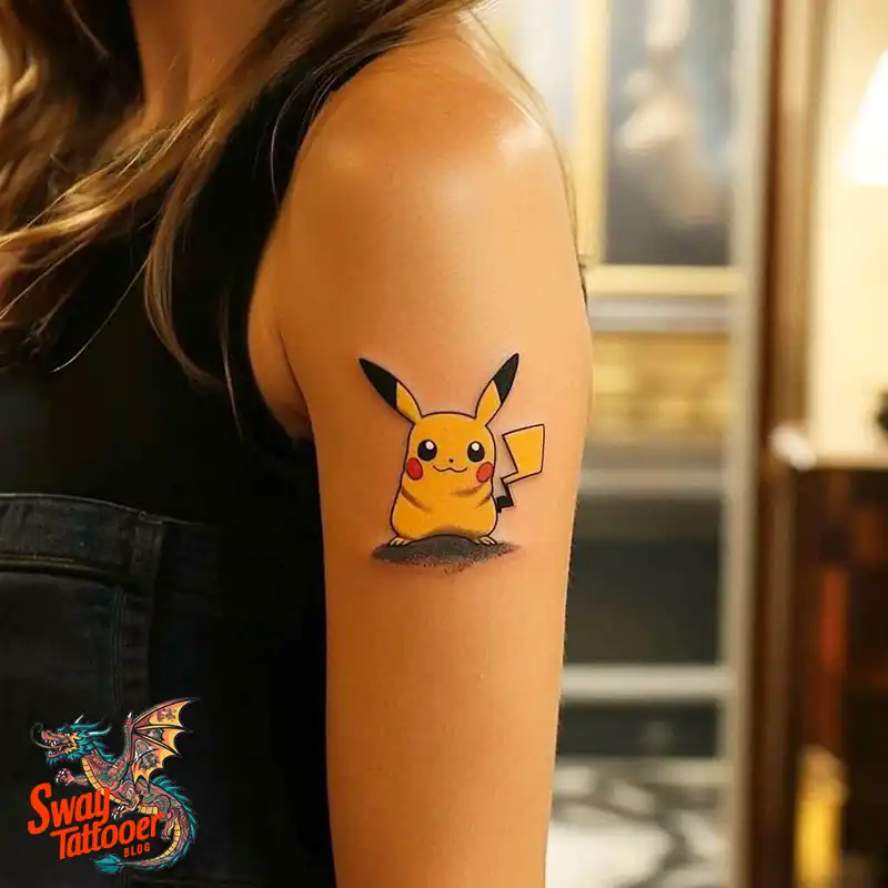 80+ Pikachu Tattoo Design Ideas: All about the Ink Art 22 Pikachu tattoo