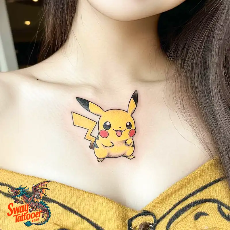 80+ Pikachu Tattoo Design Ideas: All about the Ink Art 17 Pikachu tattoo