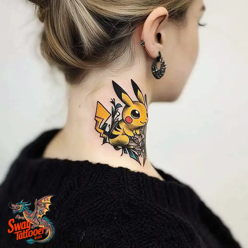 80+ Pikachu Tattoo Design Ideas: All about the Ink Art 15 Pikachu tattoo