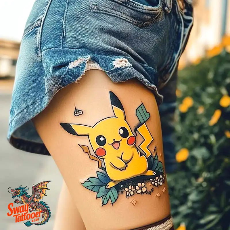 80+ Pikachu Tattoo Design Ideas: All about the Ink Art 13 Pikachu tattoo