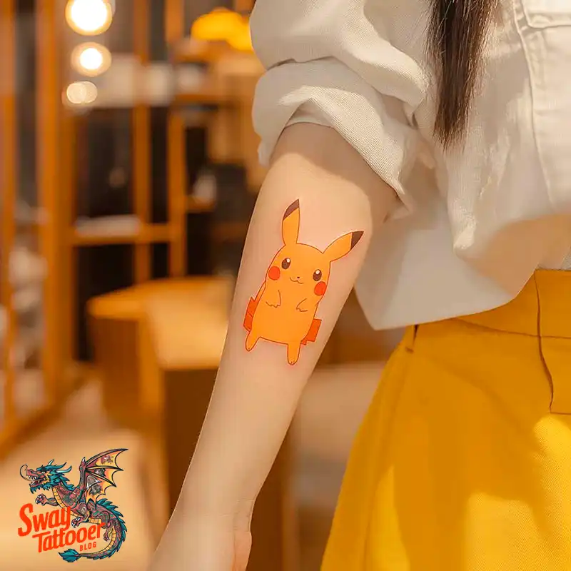 80+ Pikachu Tattoo Design Ideas: All about the Ink Art 6 Pikachu tattoo