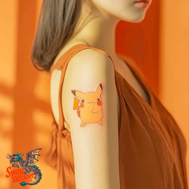 80+ Pikachu Tattoo Design Ideas: All about the Ink Art 5 Pikachu tattoo