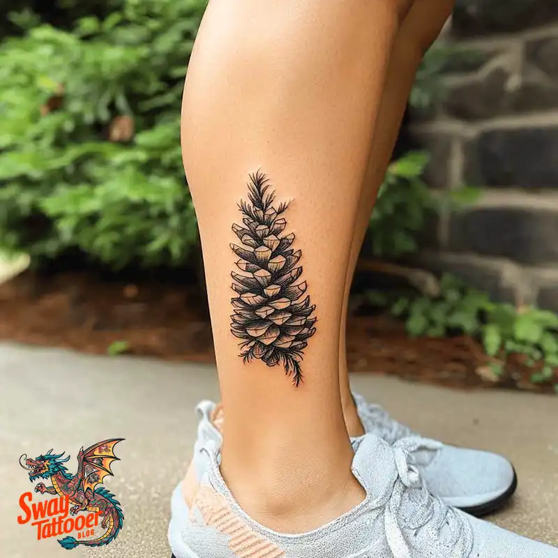 100 Pine Cone Tattoo Designs: Symbolism, Style & Placement 72 Pine cone tattoo