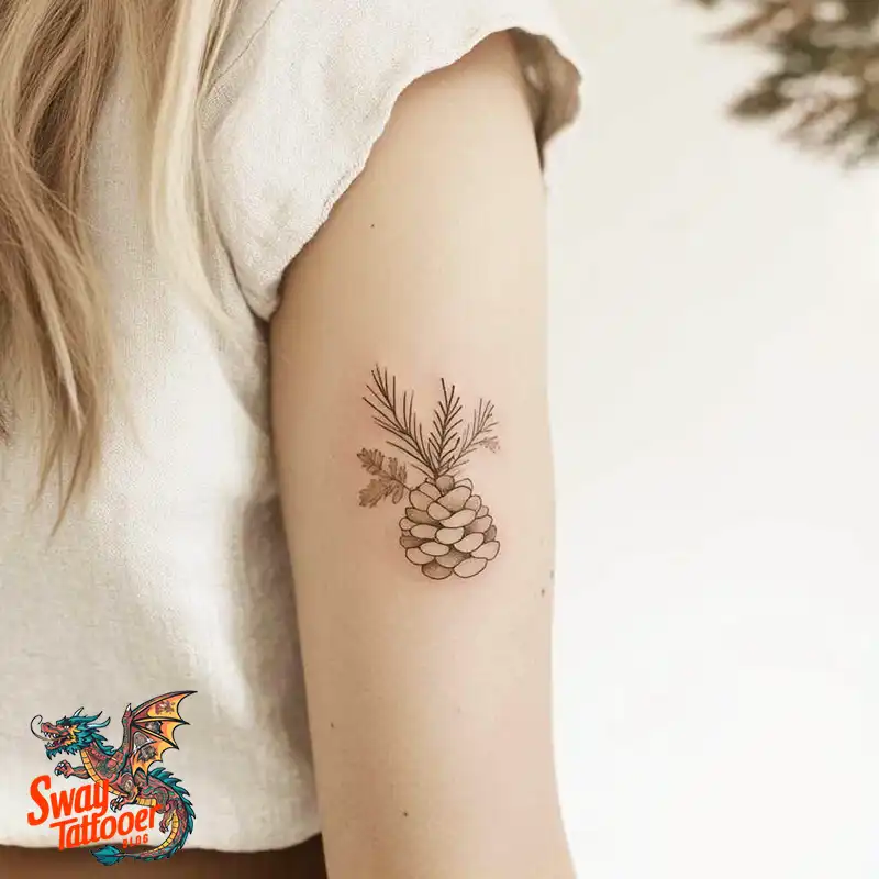 100 Pine Cone Tattoo Designs: Symbolism, Style & Placement 60 Pine cone tattoo