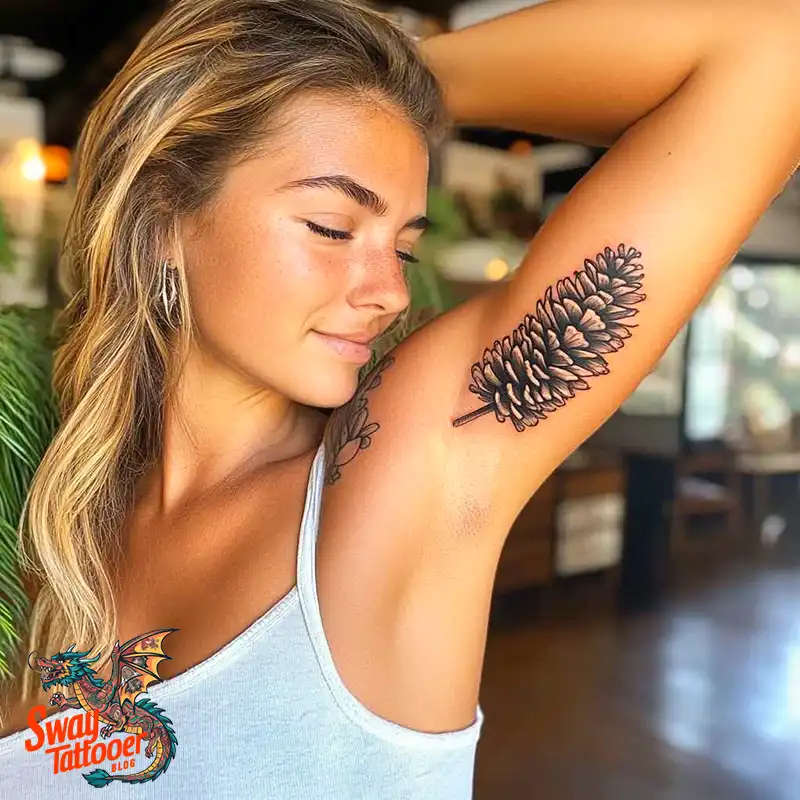 100 Pine Cone Tattoo Designs: Symbolism, Style & Placement 58 Pine cone tattoo