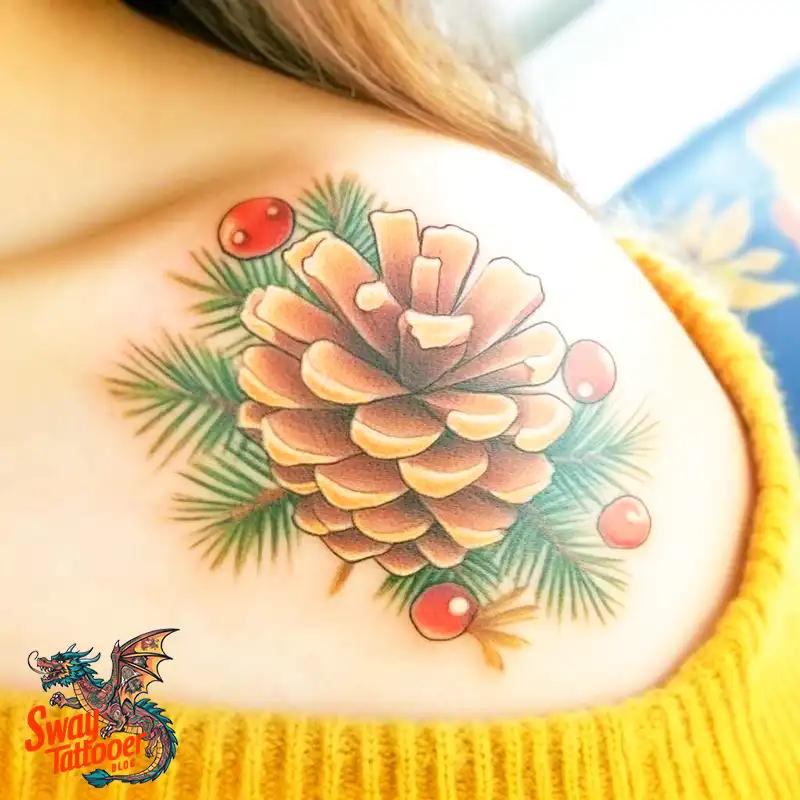 100 Pine Cone Tattoo Designs: Symbolism, Style & Placement 55 Pine cone tattoo