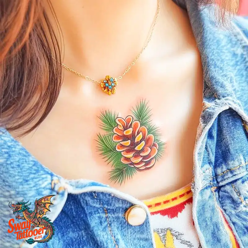 100 Pine Cone Tattoo Designs: Symbolism, Style & Placement 53 Pine cone tattoo