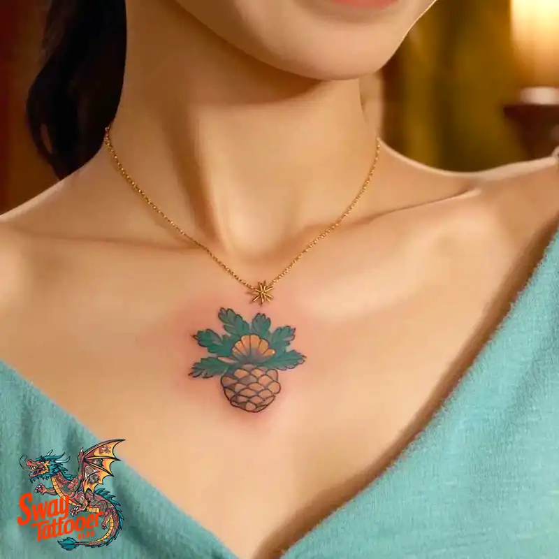100 Pine Cone Tattoo Designs: Symbolism, Style & Placement 49 Pine cone tattoo