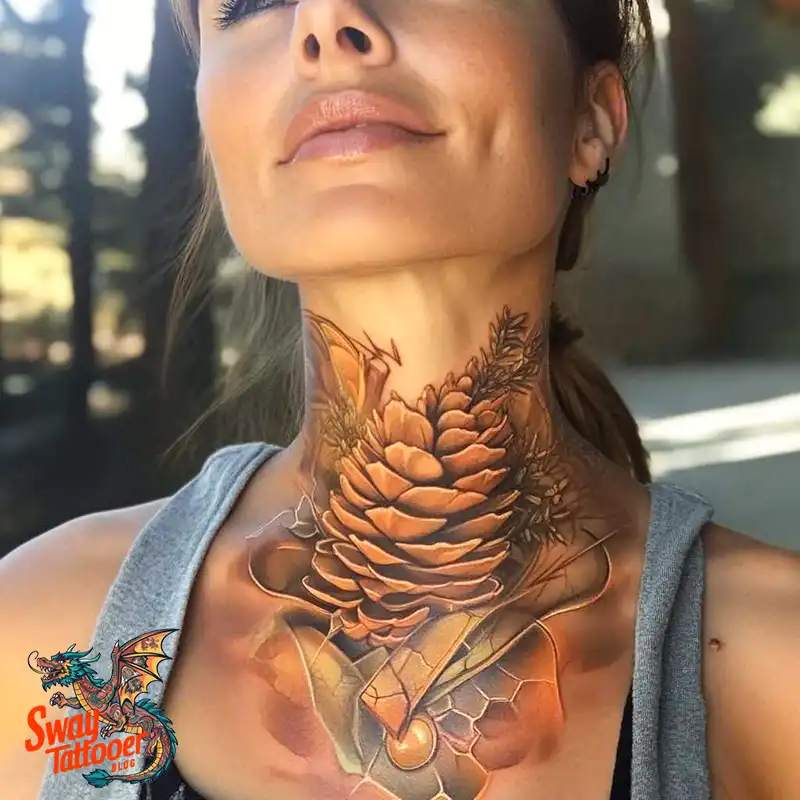 100 Pine Cone Tattoo Designs: Symbolism, Style & Placement 48 Pine cone tattoo