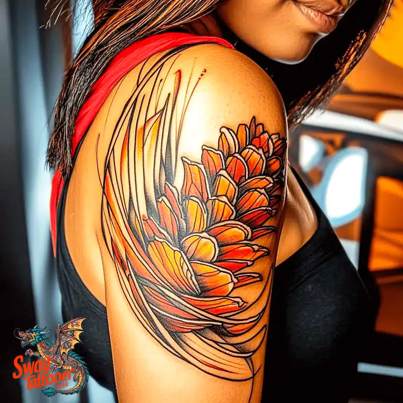 100 Pine Cone Tattoo Designs: Symbolism, Style & Placement 81 Pine cone tattoo