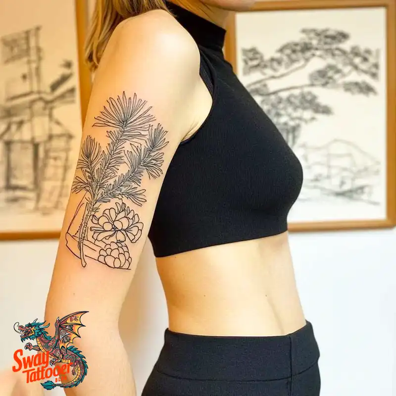100 Pine Cone Tattoo Designs: Symbolism, Style & Placement 35 Pine cone tattoo