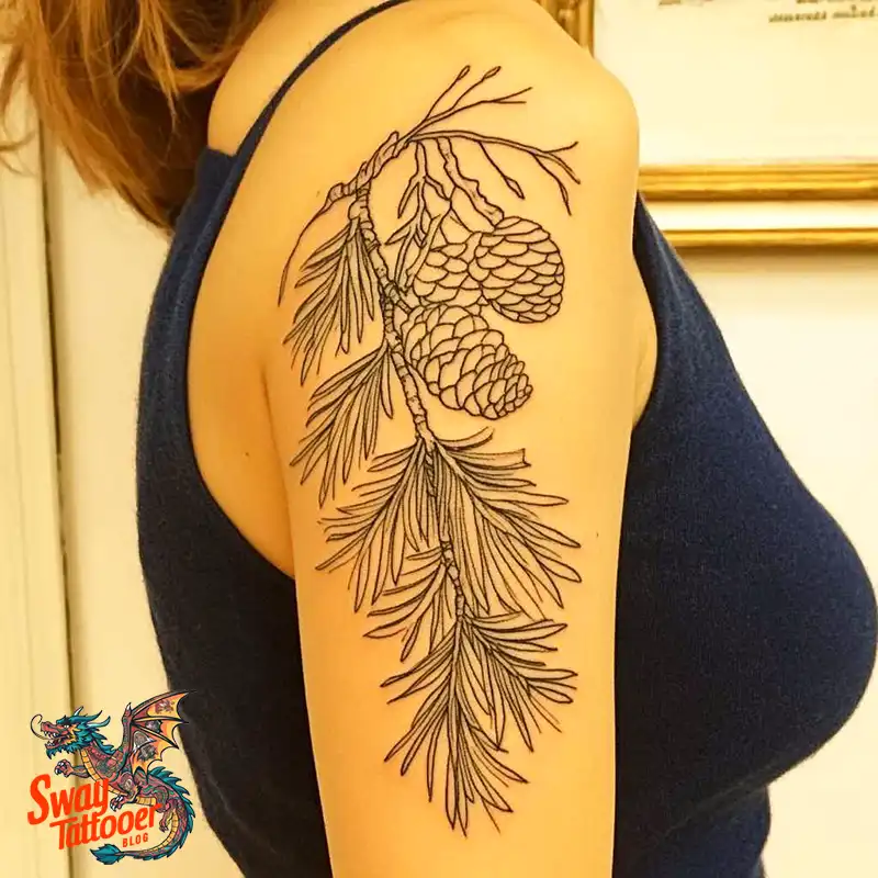 100 Pine Cone Tattoo Designs: Symbolism, Style & Placement 33 Pine cone tattoo