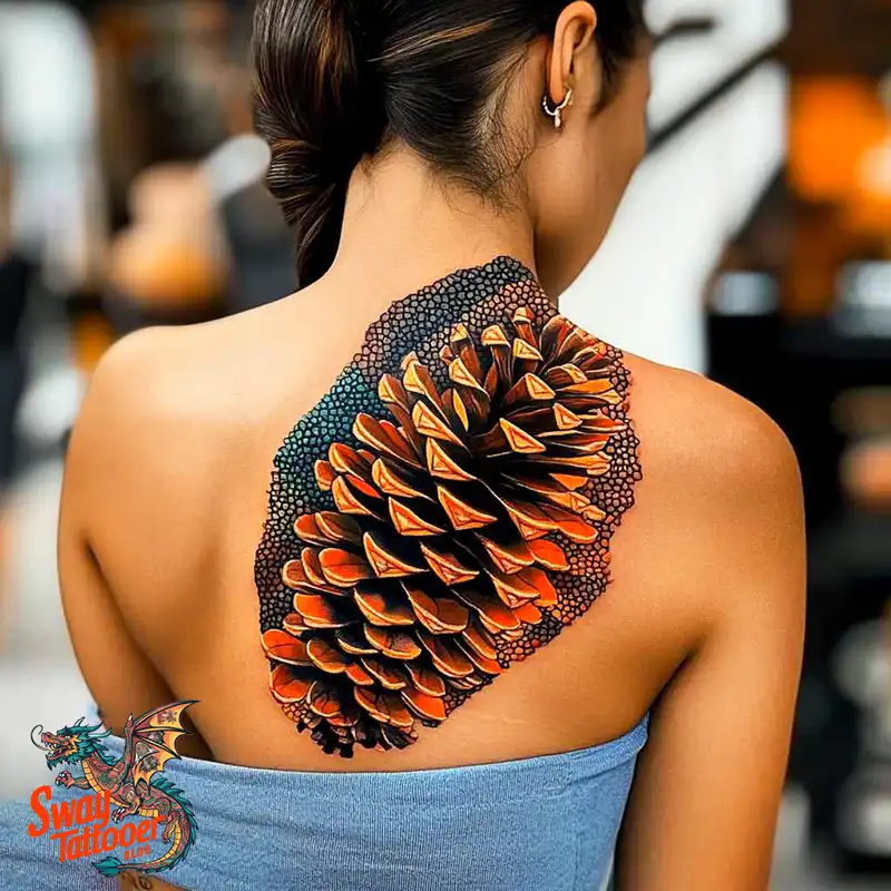 100 Pine Cone Tattoo Designs: Symbolism, Style & Placement 32 Pine cone tattoo