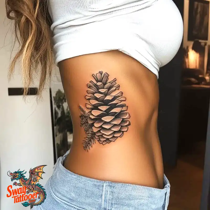 100 Pine Cone Tattoo Designs: Symbolism, Style & Placement 30 Pine cone tattoo