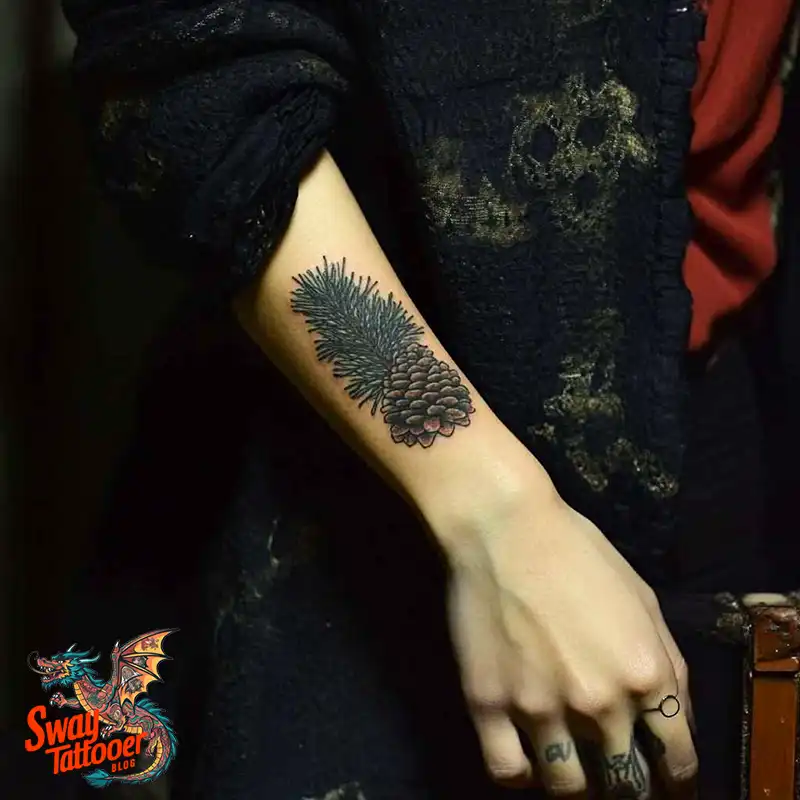 100 Pine Cone Tattoo Designs: Symbolism, Style & Placement 24 Pine cone tattoo