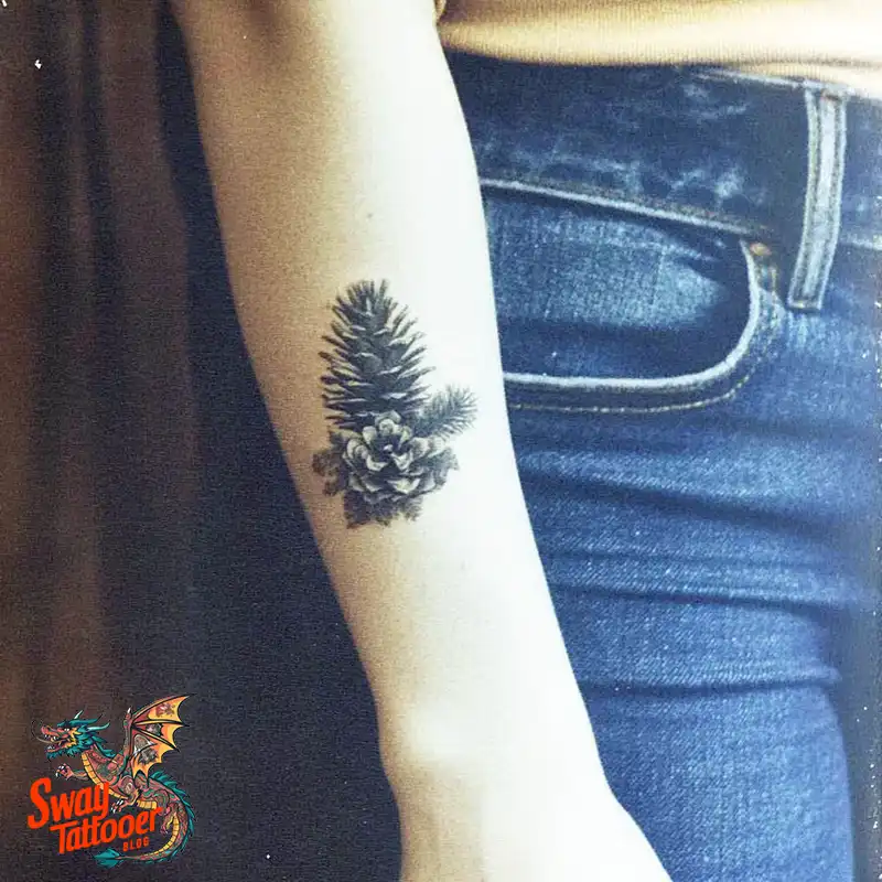 100 Pine Cone Tattoo Designs: Symbolism, Style & Placement 22 Pine cone tattoo