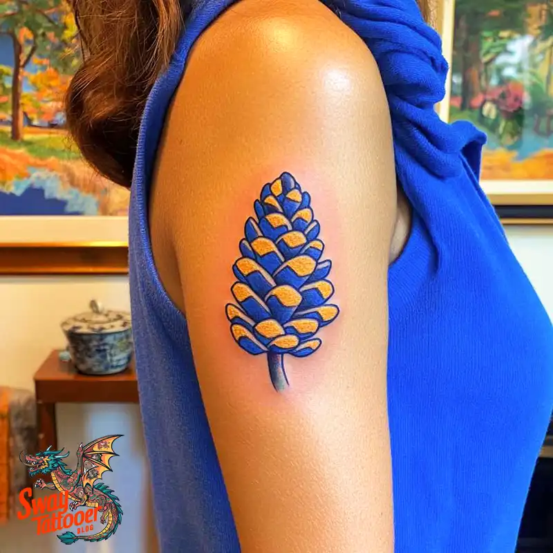 100 Pine Cone Tattoo Designs: Symbolism, Style & Placement 14 Pine cone tattoo