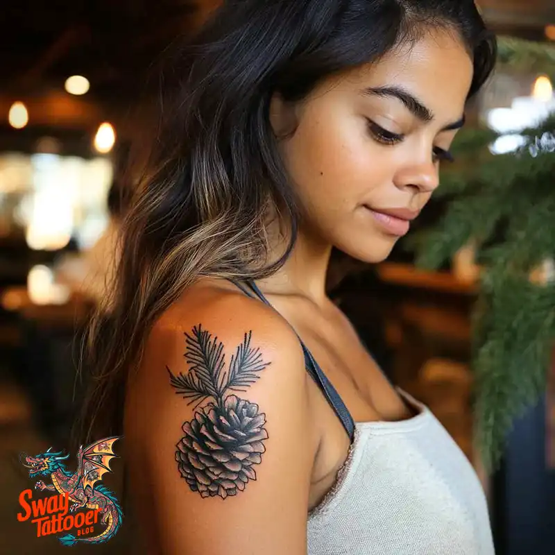 100 Pine Cone Tattoo Designs: Symbolism, Style & Placement 11 Pine cone tattoo