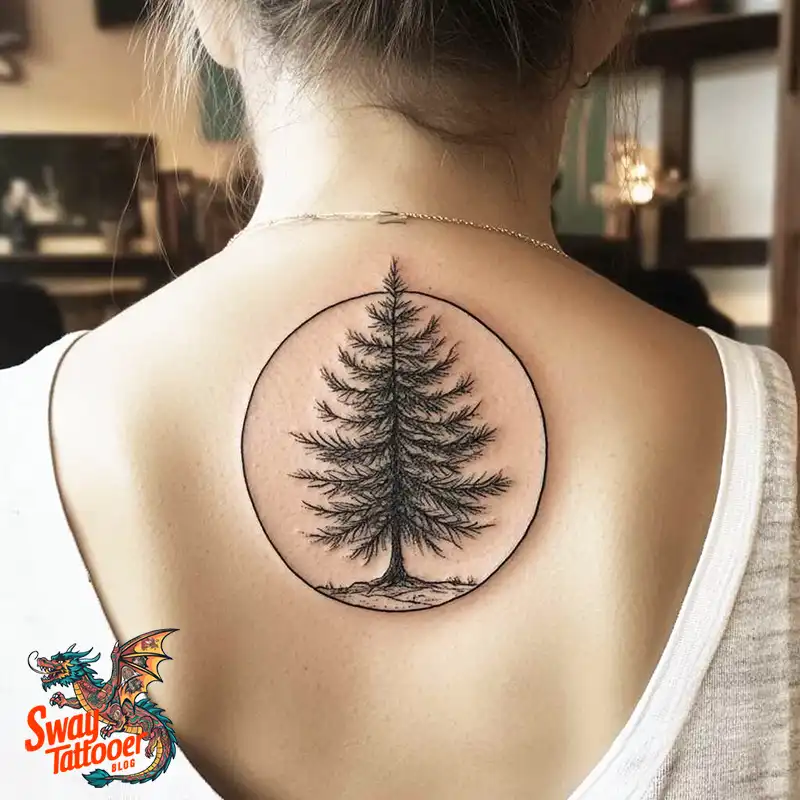 120 Pine Tree Tattoo Designs: Nature-Inspired Ink Arts 117 Pine Tree Tattoo