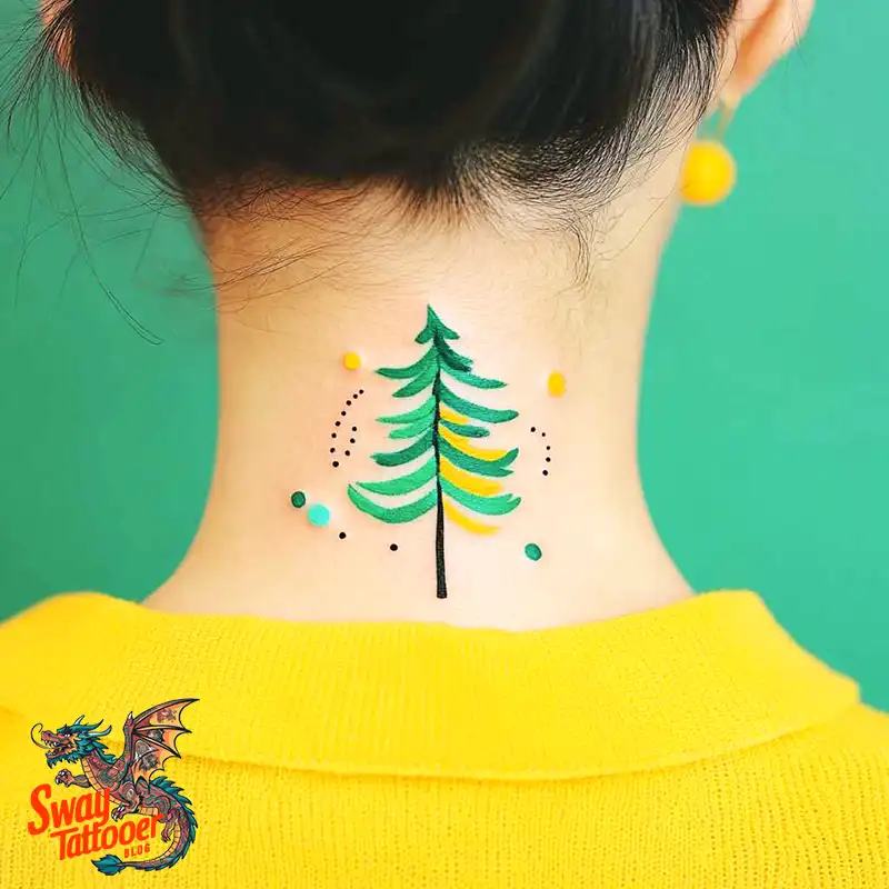 120 Pine Tree Tattoo Designs: Nature-Inspired Ink Arts 14 Pine Tree Tattoo
