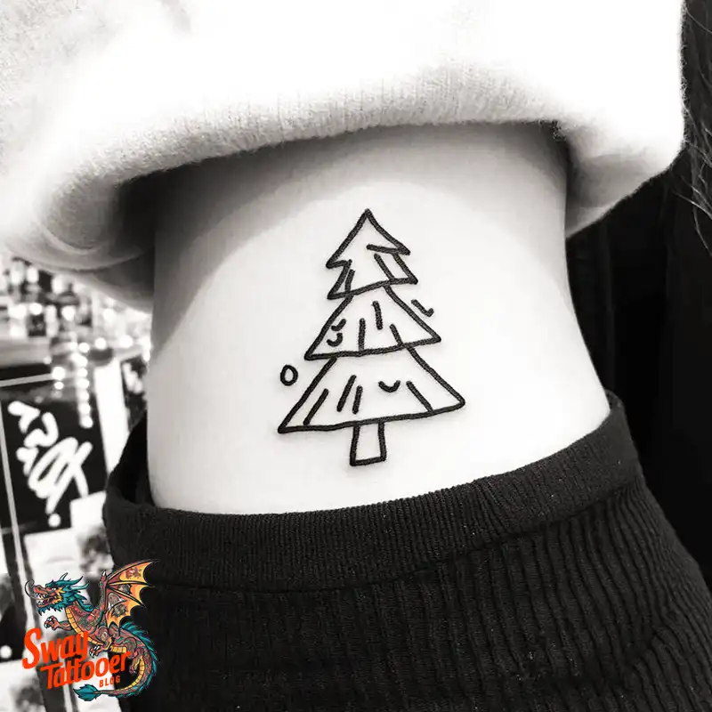 120 Pine Tree Tattoo Designs: Nature-Inspired Ink Arts 6 Pine Tree Tattoo
