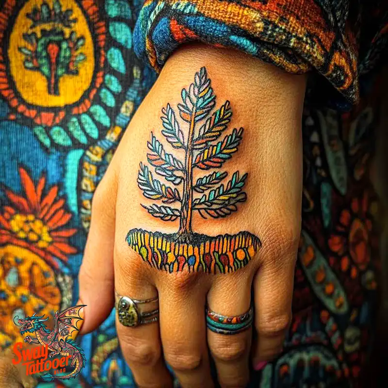 120 Pine Tree Tattoo Designs: Nature-Inspired Ink Arts 5 Pine Tree Tattoo