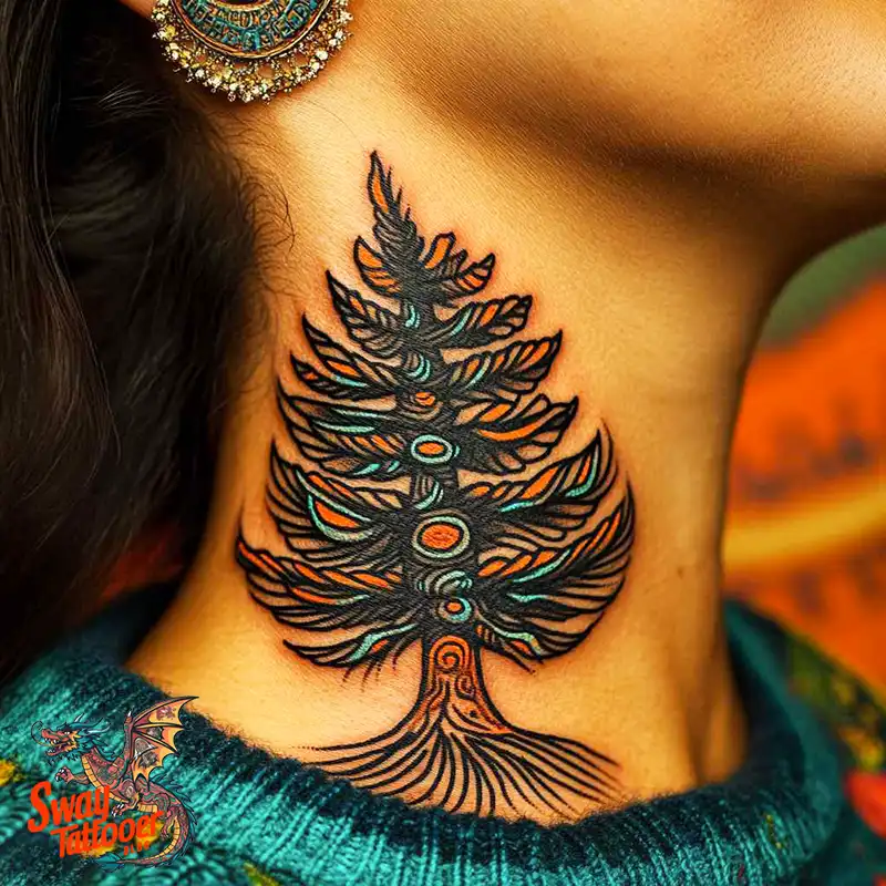 120 Pine Tree Tattoo Designs: Nature-Inspired Ink Arts 3 Pine Tree Tattoo