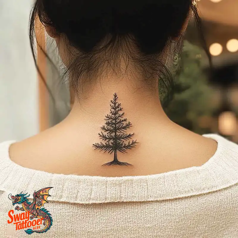 120 Pine Tree Tattoo Designs: Nature-Inspired Ink Arts 103 Pine Tree Tattoo