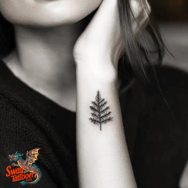 120 Pine Tree Tattoo Designs: Nature-Inspired Ink Arts 97 Pine Tree Tattoo