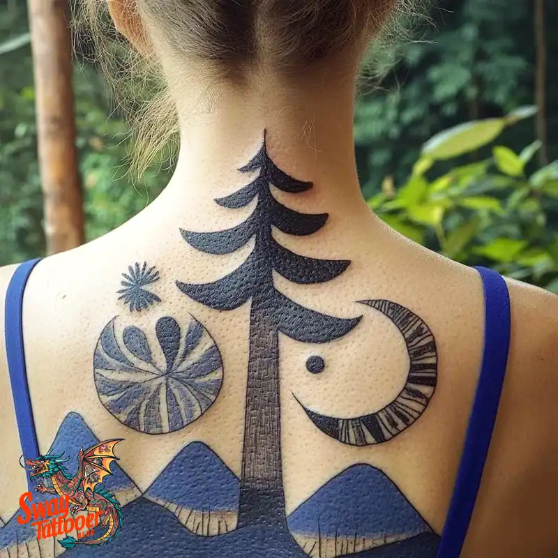 120 Pine Tree Tattoo Designs: Nature-Inspired Ink Arts 100 Pine Tree Tattoo