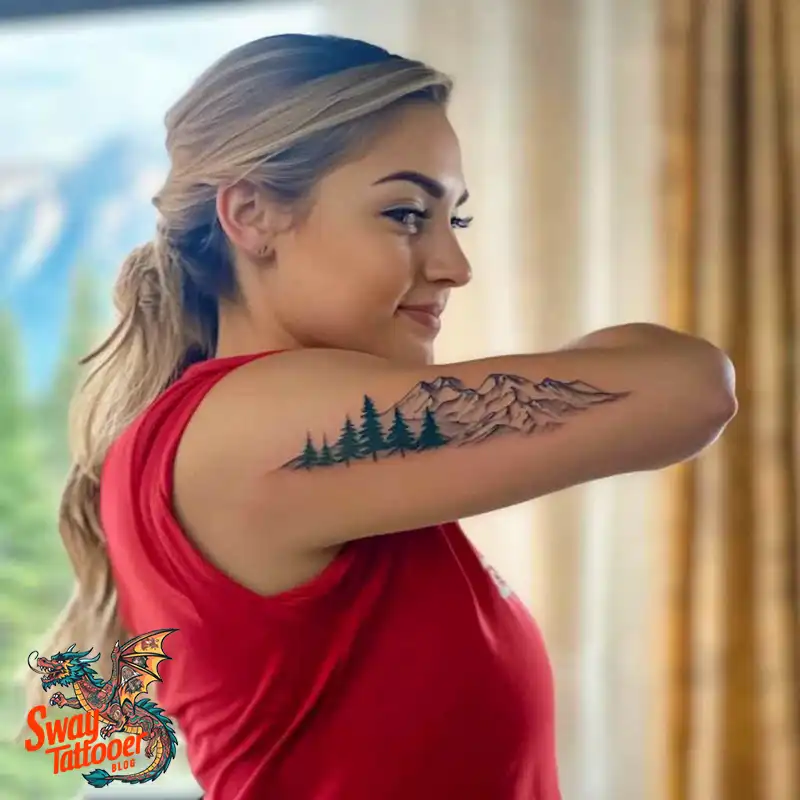 120 Pine Tree Tattoo Designs: Nature-Inspired Ink Arts 96 Pine Tree Tattoo