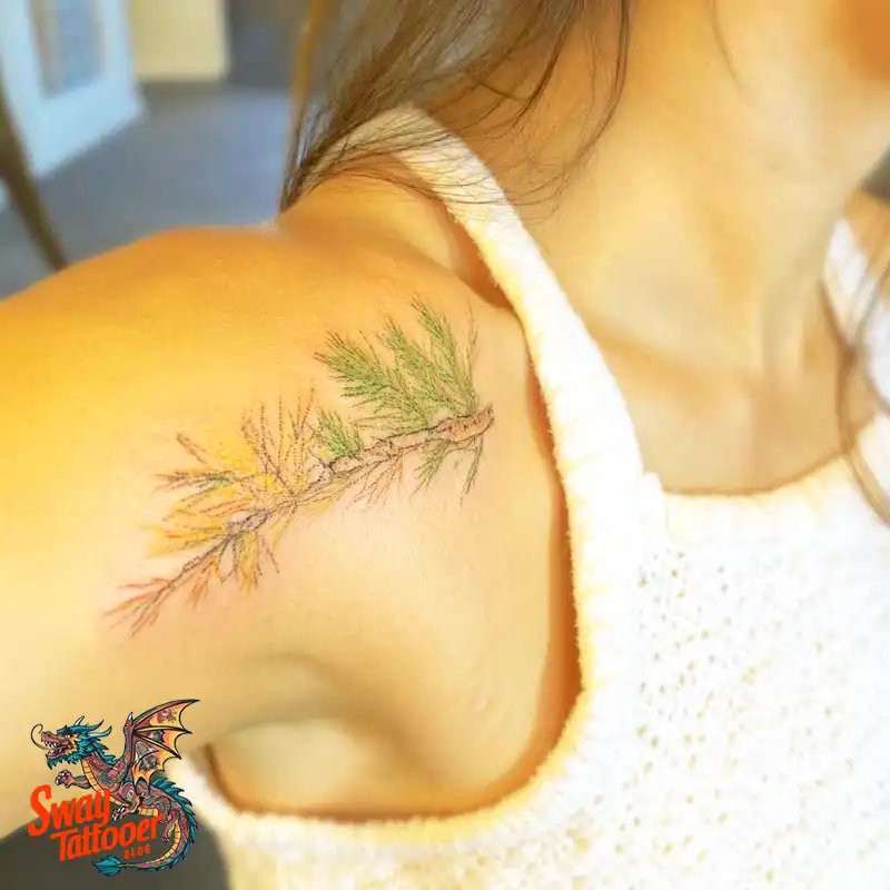 120 Pine Tree Tattoo Designs: Nature-Inspired Ink Arts 89 Pine Tree Tattoo