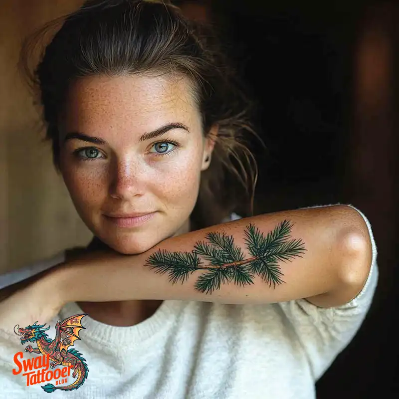 120 Pine Tree Tattoo Designs: Nature-Inspired Ink Arts 88 Pine Tree Tattoo