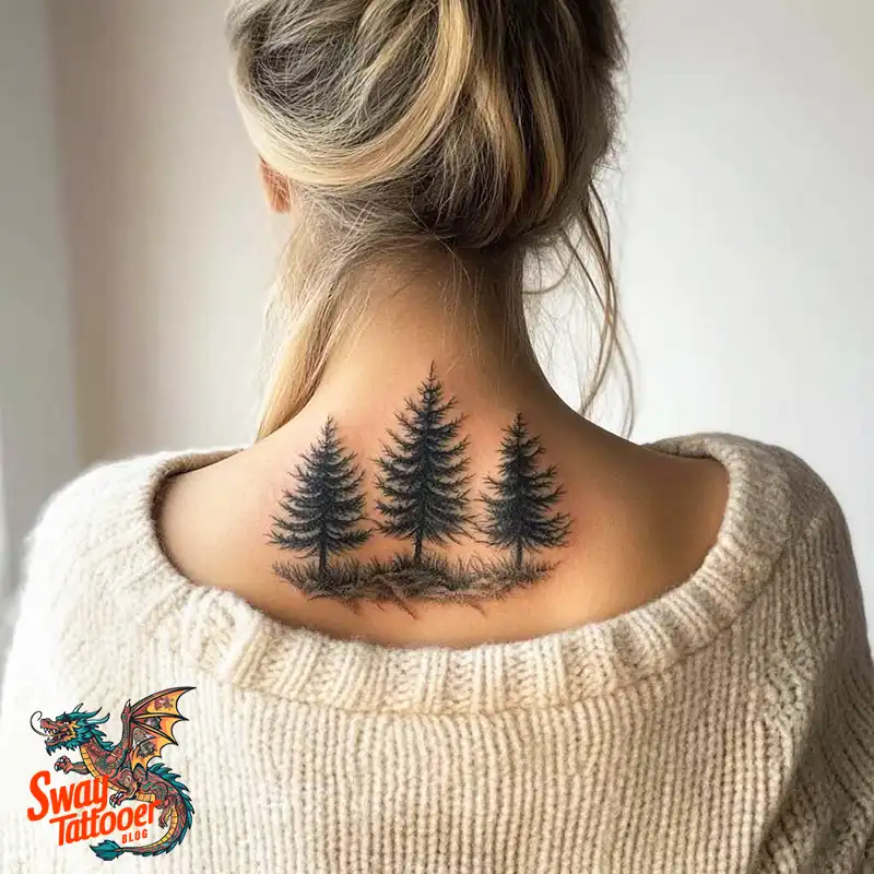 120 Pine Tree Tattoo Designs: Nature-Inspired Ink Arts 78 Pine Tree Tattoo