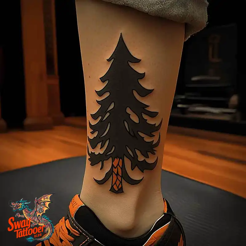 120 Pine Tree Tattoo Designs: Nature-Inspired Ink Arts 72 Pine Tree Tattoo
