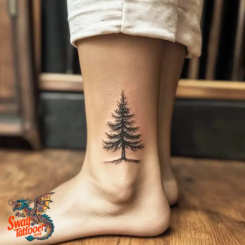 120 Pine Tree Tattoo Designs: Nature-Inspired Ink Arts 71 Pine Tree Tattoo