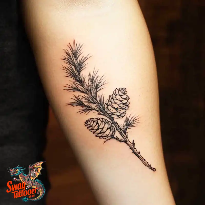 120 Pine Tree Tattoo Designs: Nature-Inspired Ink Arts 113 Pine Tree Tattoo