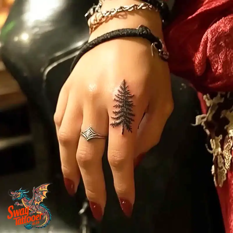 120 Pine Tree Tattoo Designs: Nature-Inspired Ink Arts 65 Pine Tree Tattoo