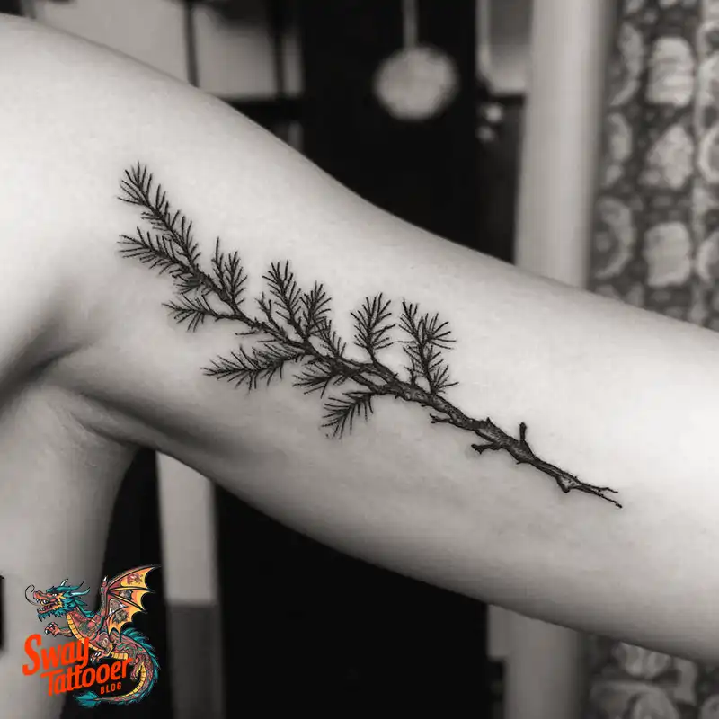 120 Pine Tree Tattoo Designs: Nature-Inspired Ink Arts 112 Pine Tree Tattoo