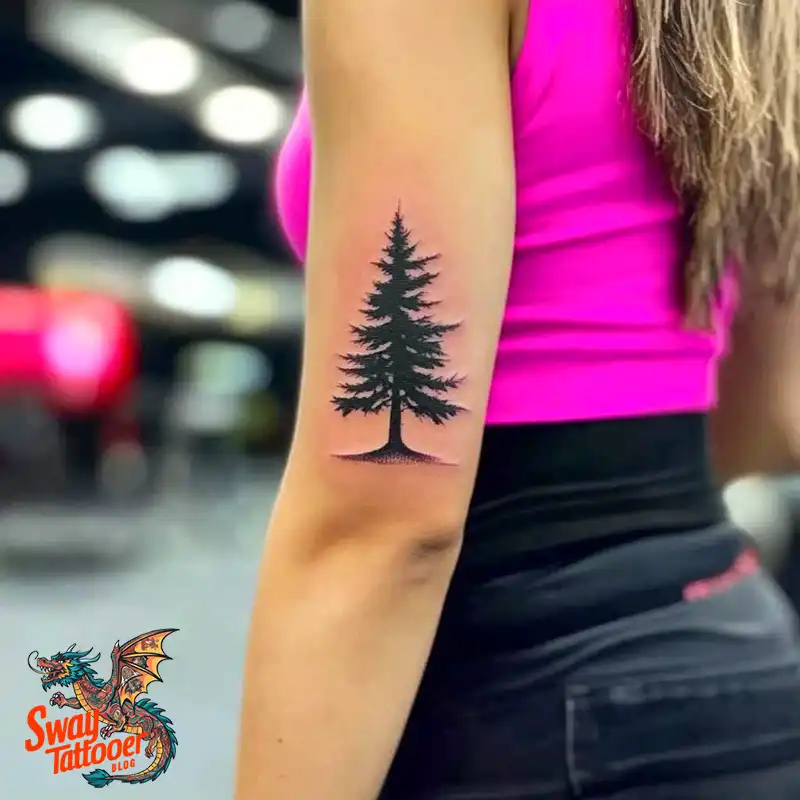 120 Pine Tree Tattoo Designs: Nature-Inspired Ink Arts 50 Pine Tree Tattoo