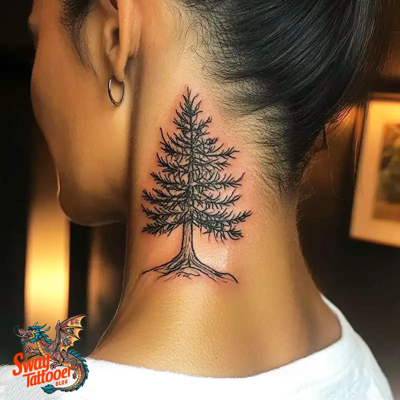 120 Pine Tree Tattoo Designs: Nature-Inspired Ink Arts 109 Pine Tree Tattoo