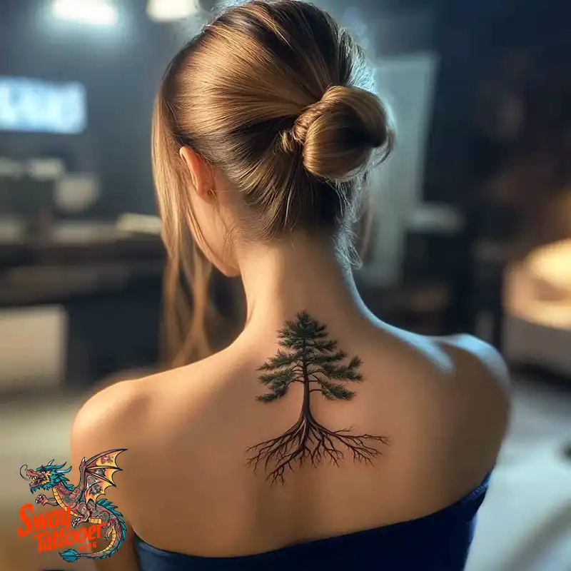 120 Pine Tree Tattoo Designs: Nature-Inspired Ink Arts 30 Pine Tree Tattoo