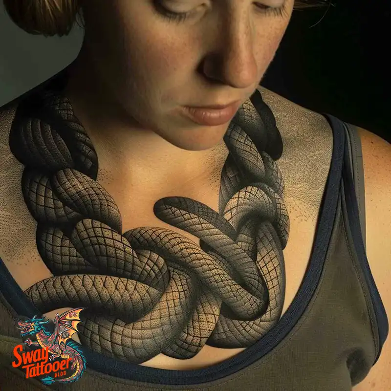 75 Rope Tattoo Design Ideas: Meaning, History and More 63 Rope Tattoo
