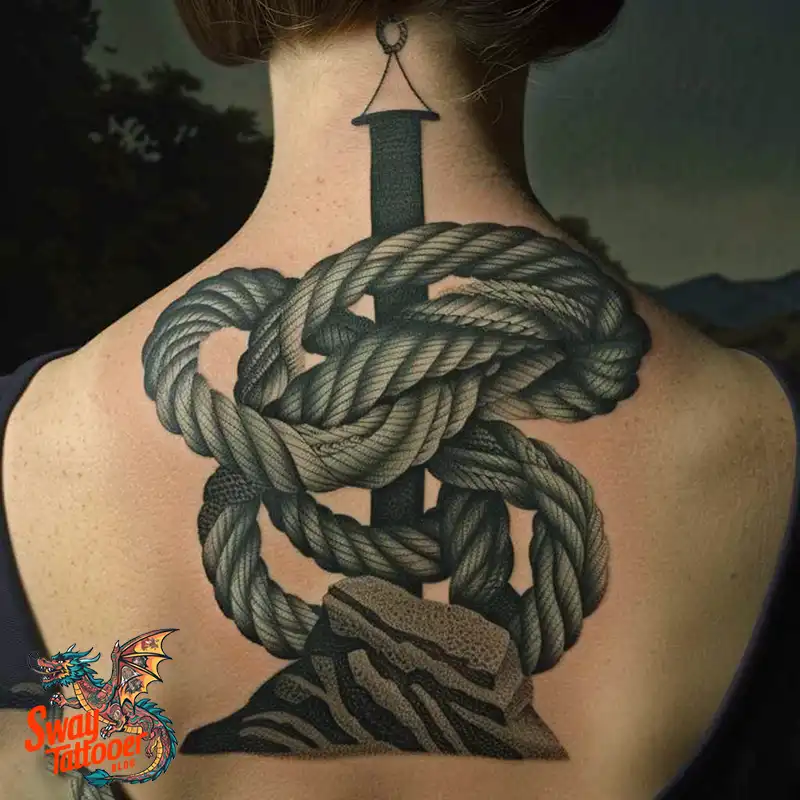 75 Rope Tattoo Design Ideas: Meaning, History and More 62 Rope Tattoo