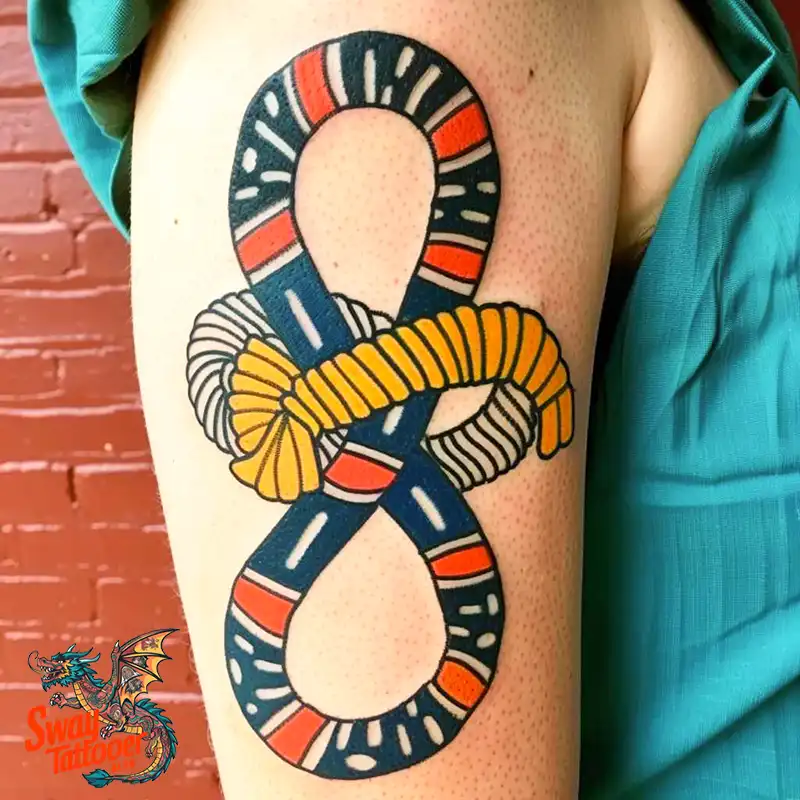 75 Rope Tattoo Design Ideas: Meaning, History and More 55 Rope Tattoo