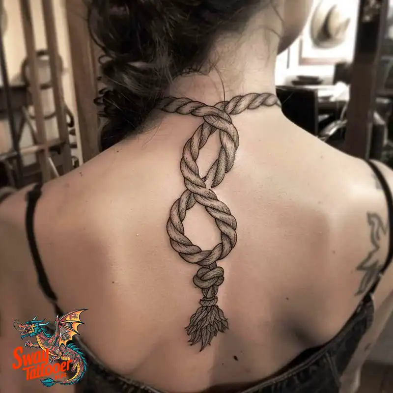 75 Rope Tattoo Design Ideas: Meaning, History and More 48 Rope Tattoo